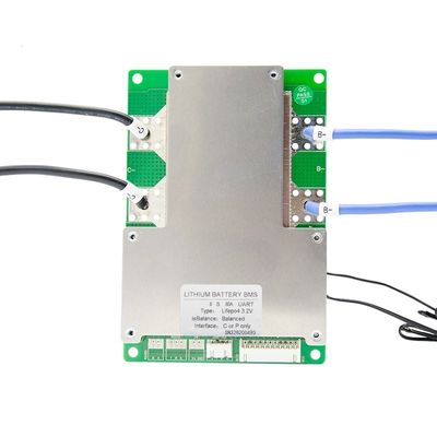 24v 80A Lifepo4 Smart Battery Management System 8s With Pcb Control ...